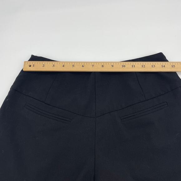 SPARKLE & FADE Womens Shorts Size 6 Black Retro Sailor Button Front Stretch - Picture 5 of 7